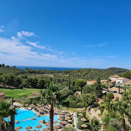 Hameau Des Amandiers - Vue Mer, Golf Et Vignes Apartamento Saint-Cyr-sur-Mer Exterior foto